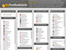 Tablet Screenshot of mypornbookmarks.com